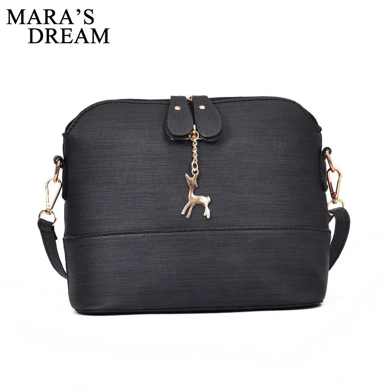 Mara мечта 2019 Олень в виде ракушки Для женщин Курьерские Сумки из искусственной