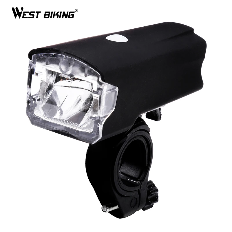Фонарь для велосипеда WEST BIKING супер яркий USB велосипедный фонарь светодиодный 4