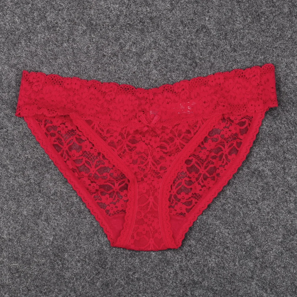 5 шт./лот сексуальные французские трусики кружевное нижнее белье женские