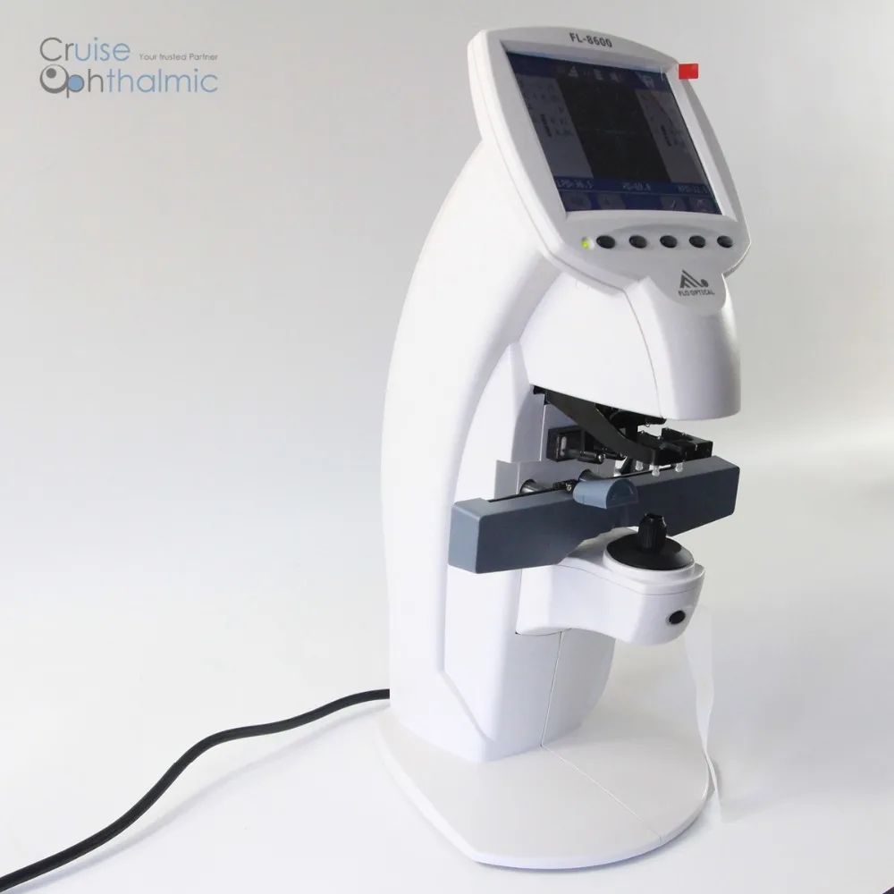 Автомобильный линзометр FL8600 монитор True Color | Lensmeter многоязычный Диоптриметр УФ