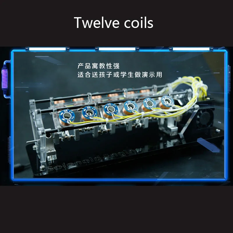 Электромагнитная модель двигателя может быть запущена высокоскоростной
