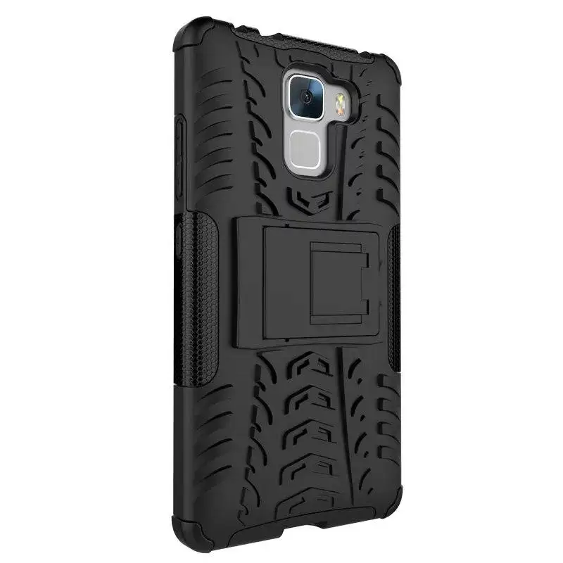 Гибридный ТПУ силикон + жесткий чехол для телефона Huawei Honor 7 Чехол PLK-L01 PLK-AL10