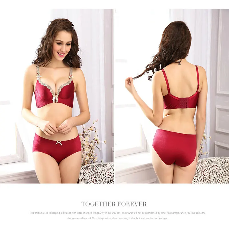 ABC чашки женские пикантные вышивкой удобные Бюстгальтеры Push Up Высокое качество