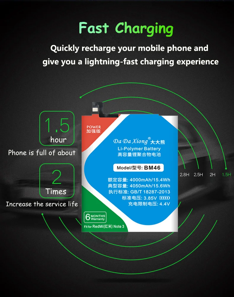Аккумулятор 4050 мАч BM46 для Xiaomi Redmi redrice Note 3 Hongmi Note3 Pro Сменные Аккумуляторы+ Бесплатные инструменты