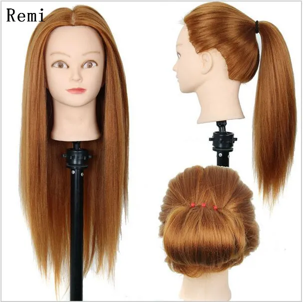 Голова-манекен для обучения женщины голова-манекен яки 24 дюйма парикмахерской