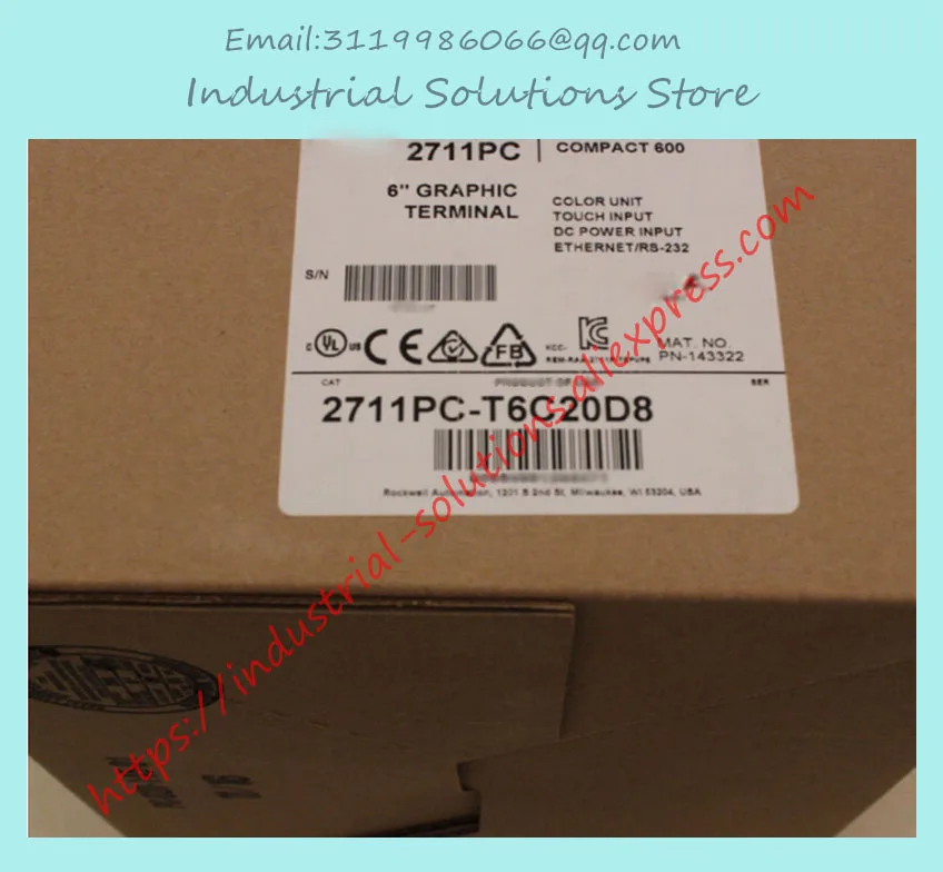 

Новый сенсорный экран промышленного управления 2711PC-T6C20D8