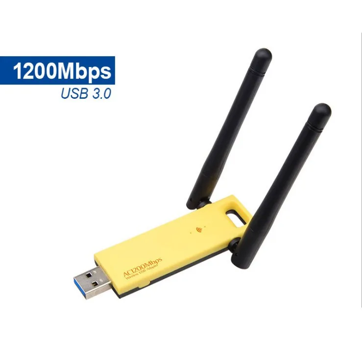 Беспроводной usb адаптер 1200 Мбит/с USB 3 0 двухдиапазонный 5 ГГц 2 4 ethernet сетевая карта