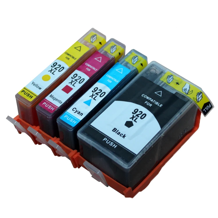 JIANYINGCHEN совместимый картридж Замена для HP920XL officejet 6000 6500 6500A 7000 7500 7500A (4 шт./лот)|ink