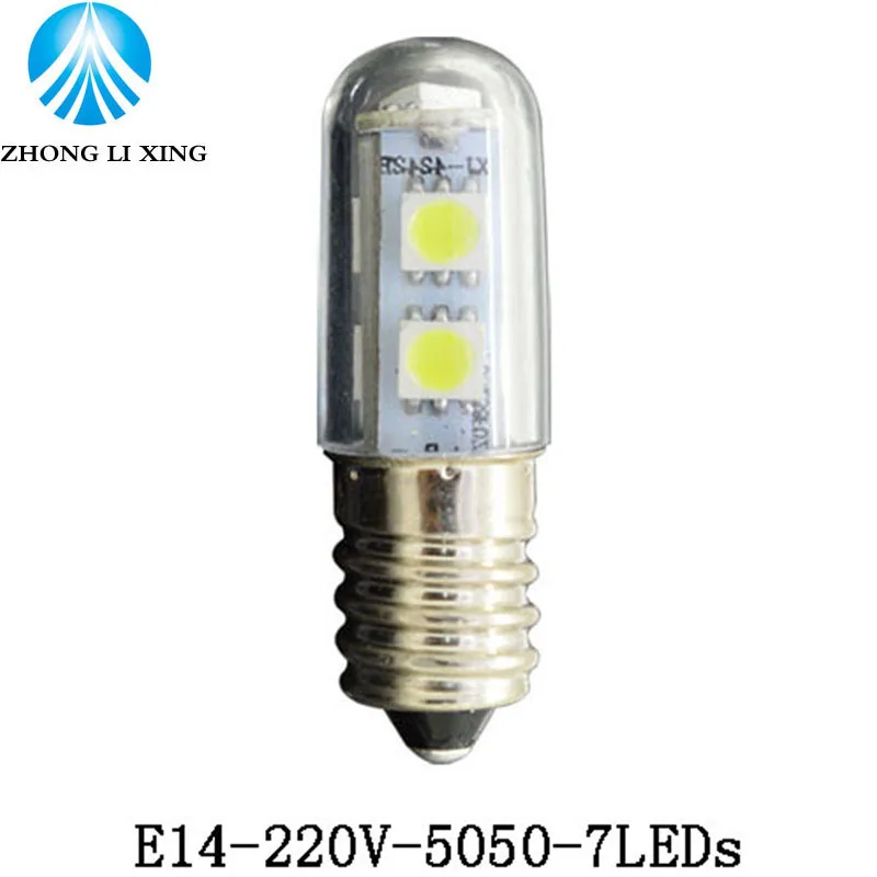Светодиодный светильник для работы, люстра 220v E14 1,5 W 3W светодиодный небольшой мини ламповый светильник s индикаторная лампа на холодильник с морозильной камерой люстра