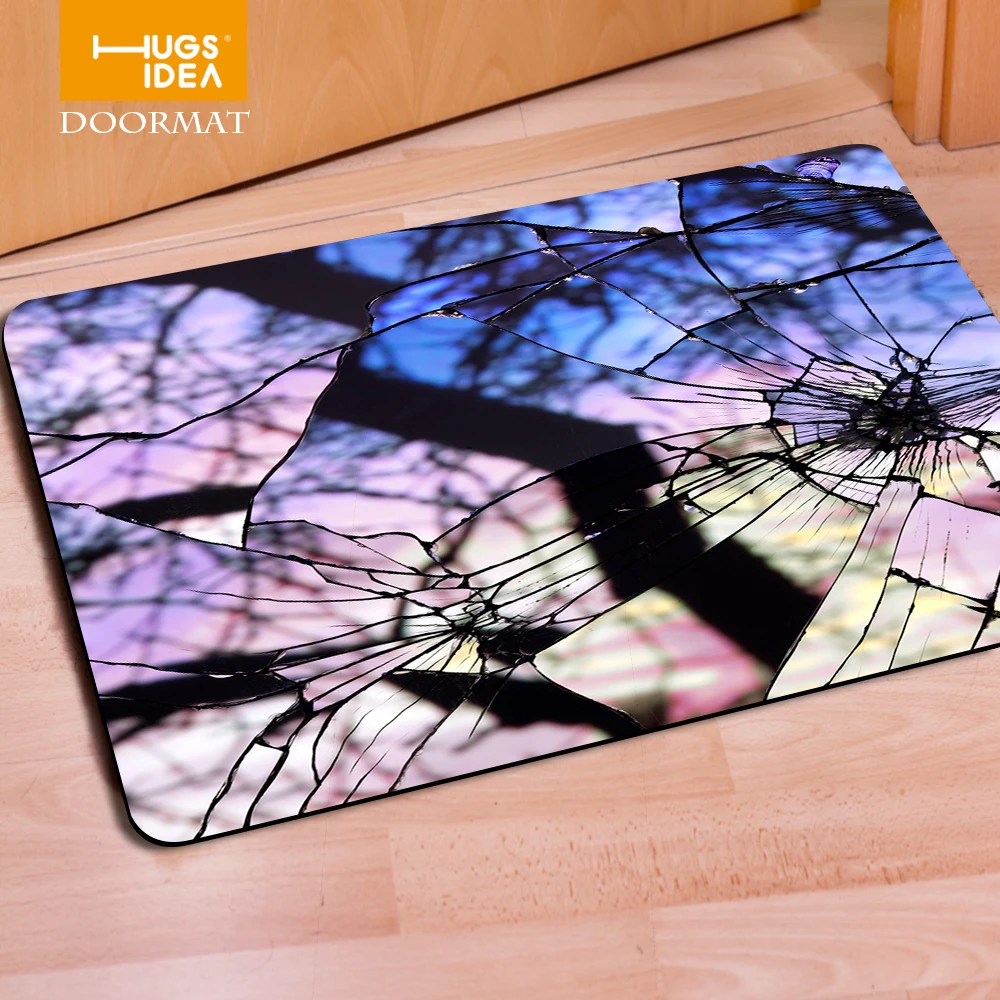 3D яркая печать добро пожаловать ковры художественный дизайн Домашние коврики