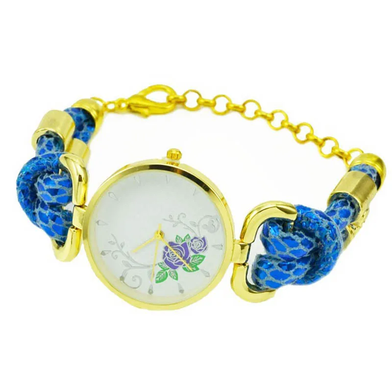 Новые женские часы модные винтажные кожаный ремешок кварцевые наручные Relogio