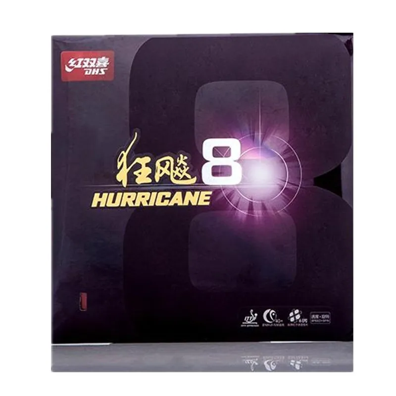DHS ураган 8 Hurricane8 8 Pips-In H8 настольный теннис резиновый пинг-понг Tenis De Mesa Hurricane-8