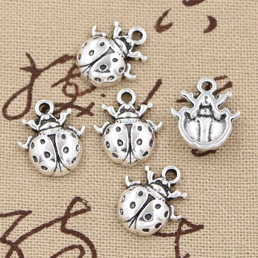 Подвески с божьей коровкой 16x14 мм 20 шт.|ladybug charms|charms jewelry makingmaking pendant |