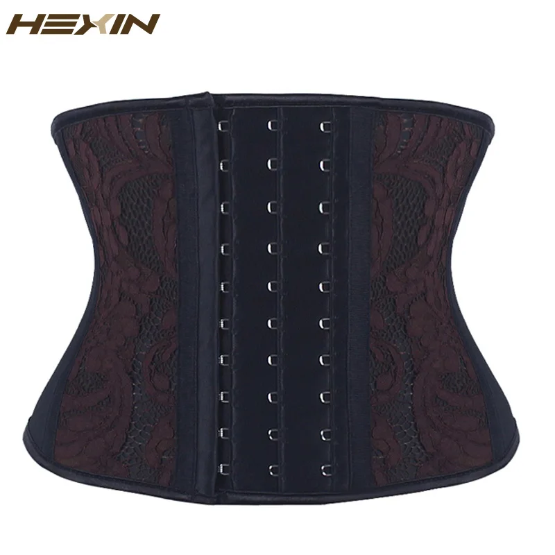 HEXIN 100% латексные тренировочные моделирующие корсеты для тела талии женский