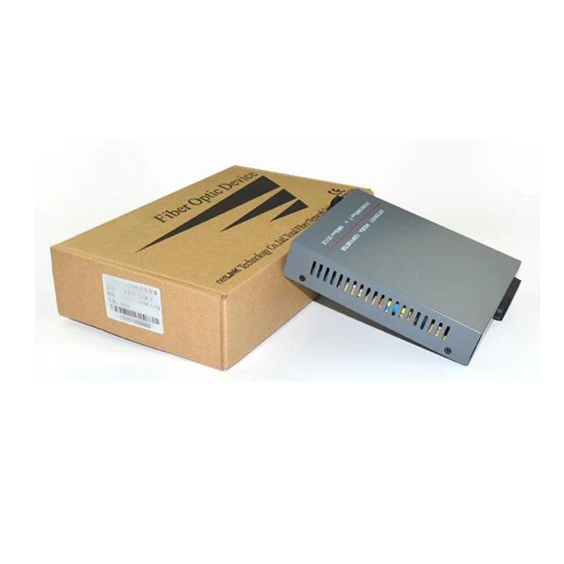 1 пара 10/100/1000 базовый Netlink simplex SC HTB-GS-03-AB оптоволоконный 20 км RJ45 Enternet