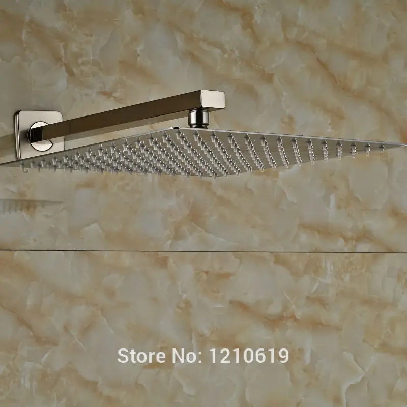 Новое настенное крепление 16 &quotдождевая насадка для душа с распылителем