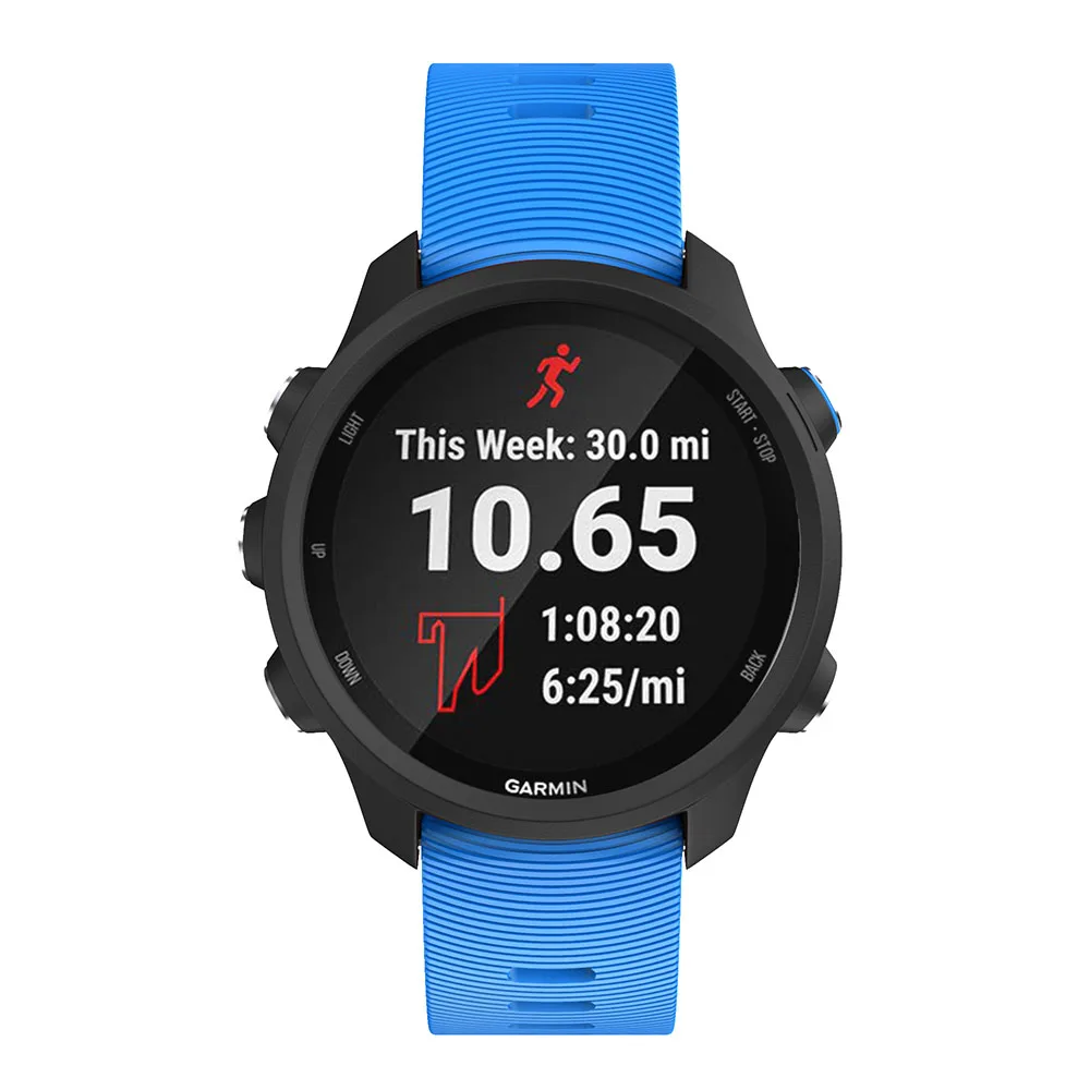 Ремешок для часов, умный Браслет Vivoactive 3 для Garmin Forerunner, 245 м, 245, 20 мм, силиконовый, 645, цветной браслет, для спорта на открытом воздухе