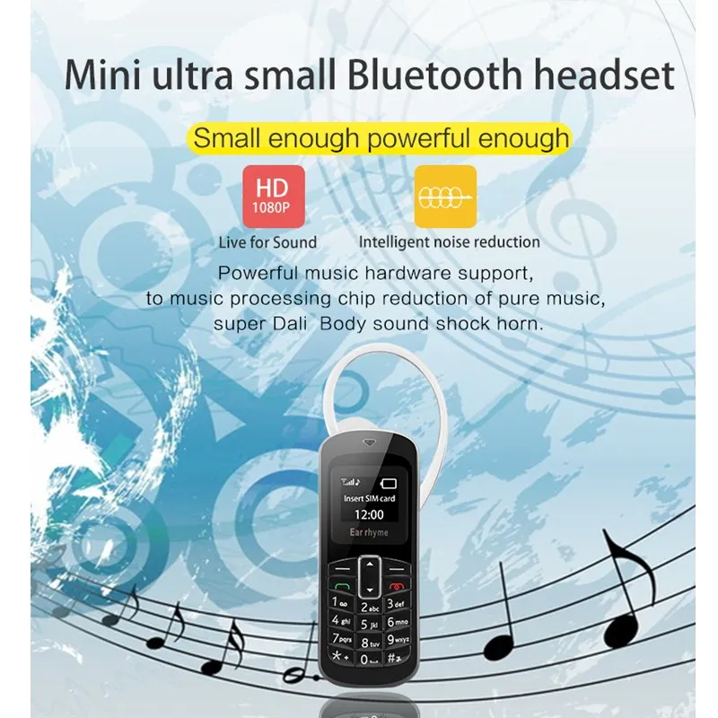 Оригинальный M9 мобильный телефон наушники карманный беспроводной мини Bluetooth