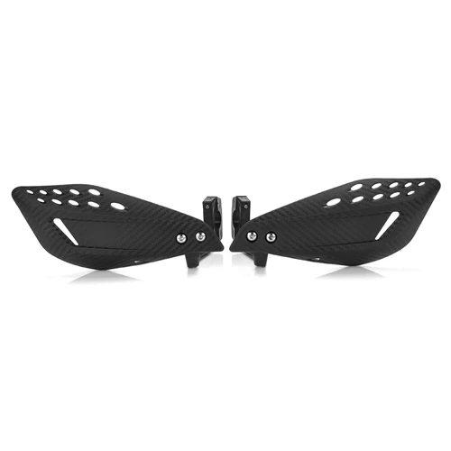 BJMOTO 22 мм мотоциклетная защита рук Handguard Shield Dirt Bike мотоцикл мотокросс универсальный протектор защитное снаряжение - Цвет: Черный