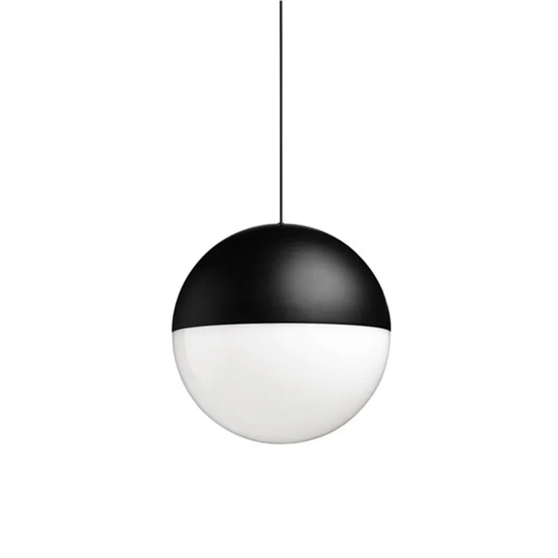

Modern Globe Ball Pendant Lamps DIY Geometric Lines String Pendant Lights LED Glass Hanglamp For dining Living Room Fixtures