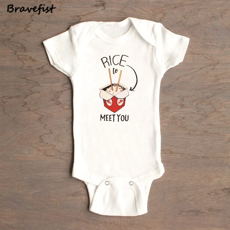 Детская одежда из хлопка боди для малышей идеально Одежда Футболка с короткими