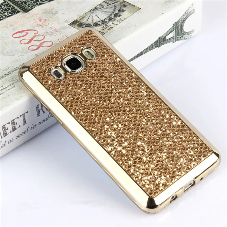 Роскошный ультра тонкий гальванический ТПУ чехол для Samsung Galaxy J3 J5 J7 J510 J710 A3 A5