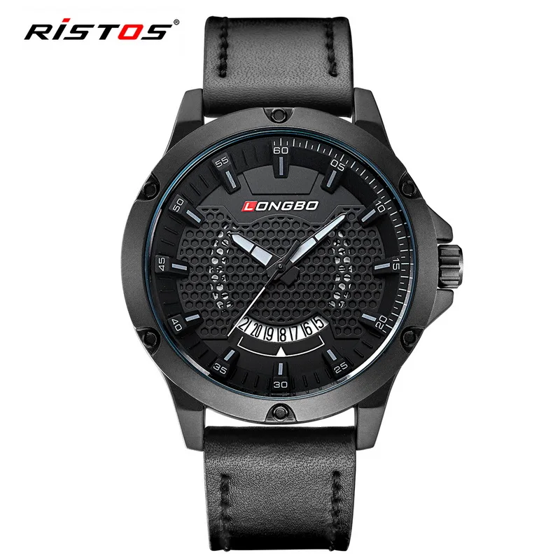 2018 модные Календари наручные Повседневные часы Для мужчин лучший бренд