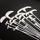 Длина 250 мм, 300 мм, 400 мм, 500 мм, PTFE лопатка для перемешивания овчины, диаметр 40 мм, 55 мм, 65 мм, 85 мм, 100 мм, 118 мм, мешалка, лезвие для перемешивания, стержень, диаметр 7 мм