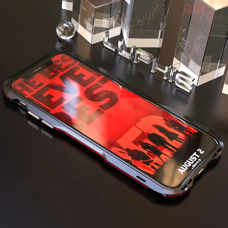 Металлический Чехол-бампер для iPhone XR, корпус из алюминиевого сплава, чехол для iPhone XR, противоударный защитный чехол для iPhone XS MAX Capa