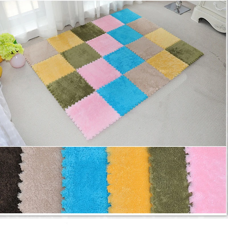 Фото 8 шт. DIY Магия Головоломки 30*30 см woonkamer slaapkamer kinderen детские мягкие лоскутное tapijt 8 шт. DIY Магия Головоломки 30*30 см woonkamer slaapkamer kinderen детские мягкие лоскутное tapijt