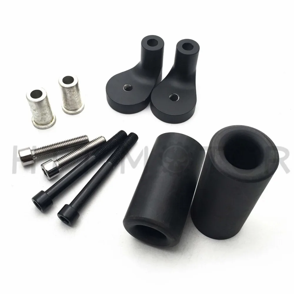 

Aftermarket free shipping motorcycle parts No Cut Frame Slider For Kawasaki 1999-2000 ZRX 1100 2001-2005 ZRX 1200R Black