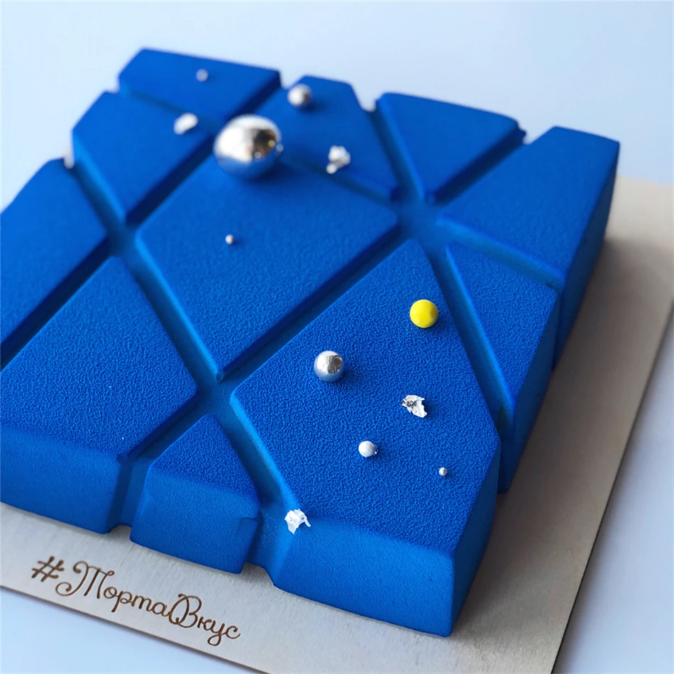 TTLIFE Sugarcraft Cube квадратной формы 3D силиконовые формы торт шоколад лоток для Мусса десерт, выпечка блюдо кондитерские изделия с глазурью