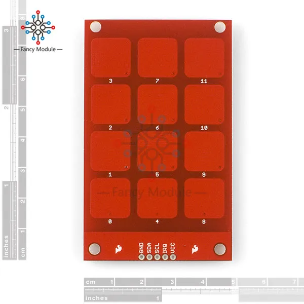 Новая MPR121 емкостная сенсорная клавиатура Щит Модуль Чувствительная для Arduino|keyboard