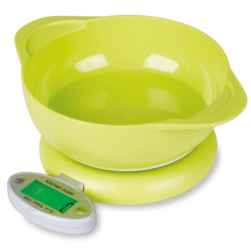 

5KG/1g LCD Display Electronic Kitchen Scale Digital Scale Electronic Kitchen Food Diet Postal Scale Weight Tool with Tray