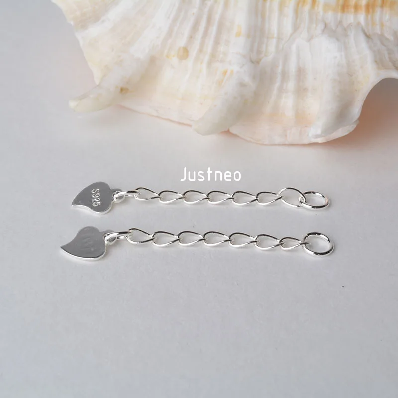 Цепочка для ожерелья из серебра 925 пробы|Ювелирная фурнитура и компоненты| |