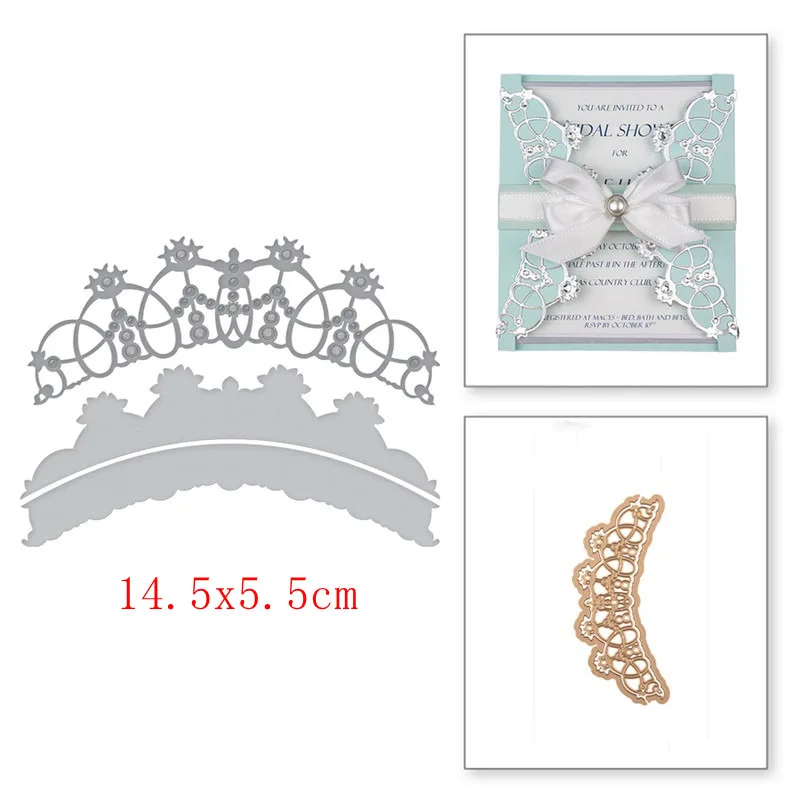 H2840 lace arch Винтажный цветок, фрукты, металлические Вырубные штампы, трафарет для скрапбукинга "сделай сам", фотоальбом с тиснением для изготовления подарочных открыток, рукоделие - Цвет: H2840 lace arch