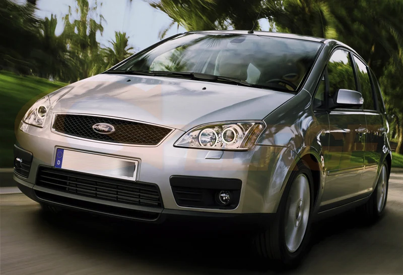 Для Ford Focus C-Max 2003 2004 2005 2006 2007 ксеноновая фара RF Bluetooth контроллер многоцветный RGB комплект светодиодов «глаза ангела»