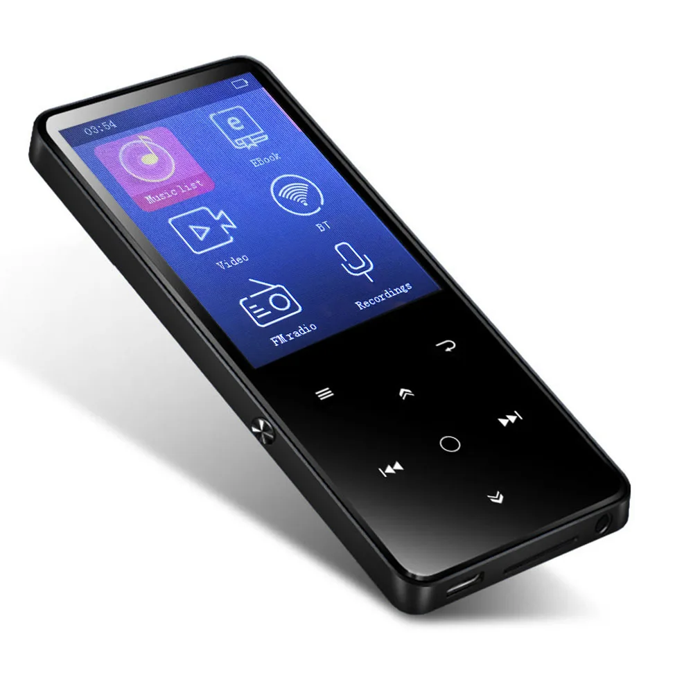 Новые Bluetooth mp3 плеер Сенсорный экран Бенджи K11 8 ГБ плеера 2 4 дюймов Цвет Экран без