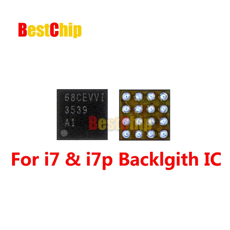 20 шт./лот U3701/U4601/LM3539A1/3539A1 16 контактов для iPhone 7 7plus светодиодный драйвер подсветки