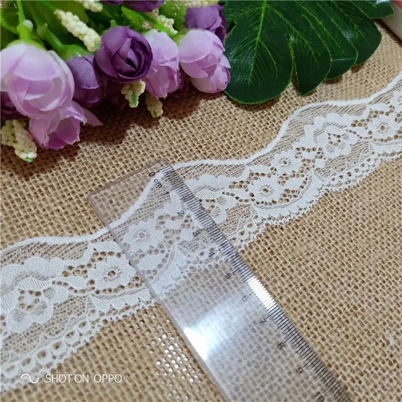 4 5 см S1033 1African кружевная ткань белая вышивка Высокое качество DIY ремесло шитье