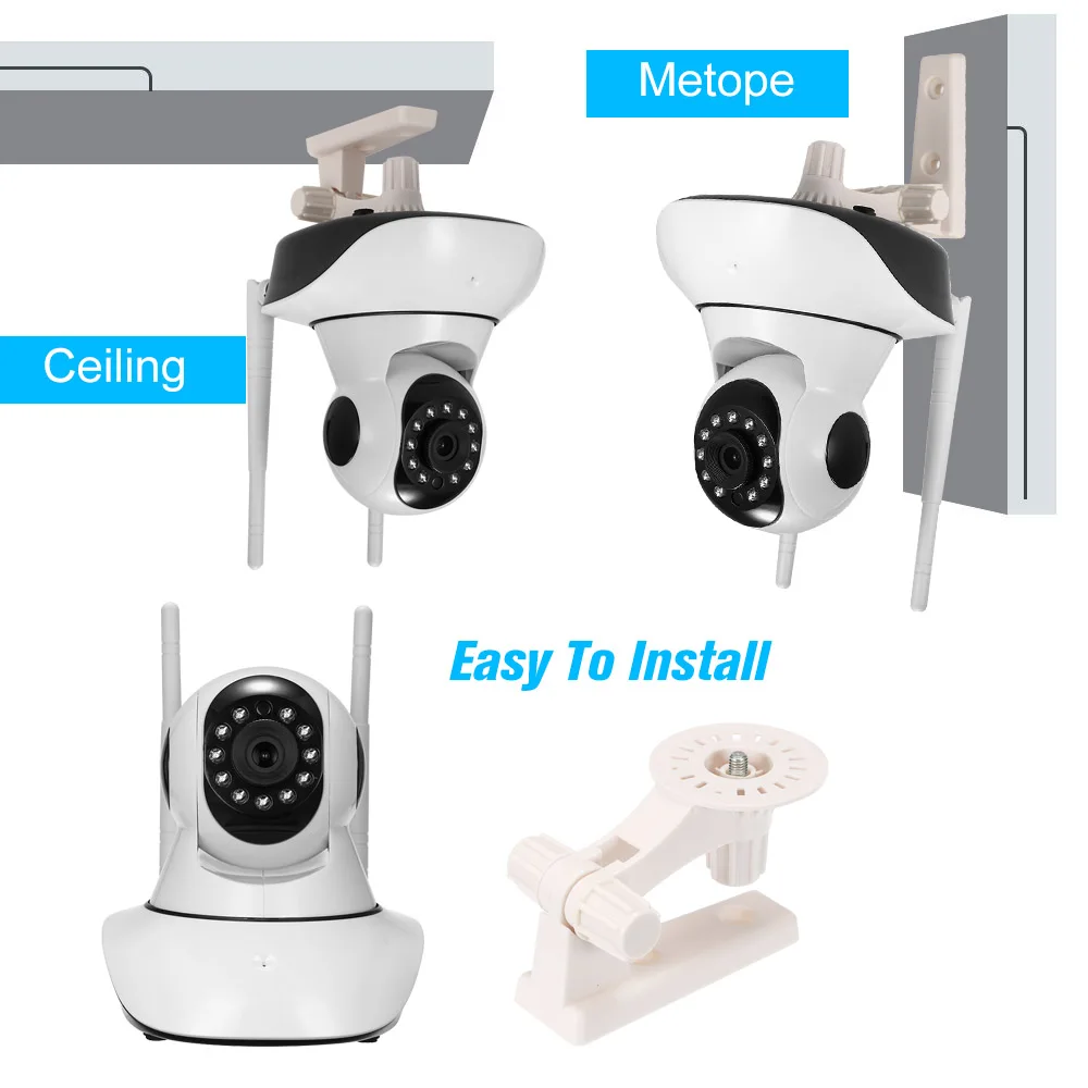 Беспроводная 720P камера безопасности WiFi IP P2P телефон дистанционное управление Сеть PTZ