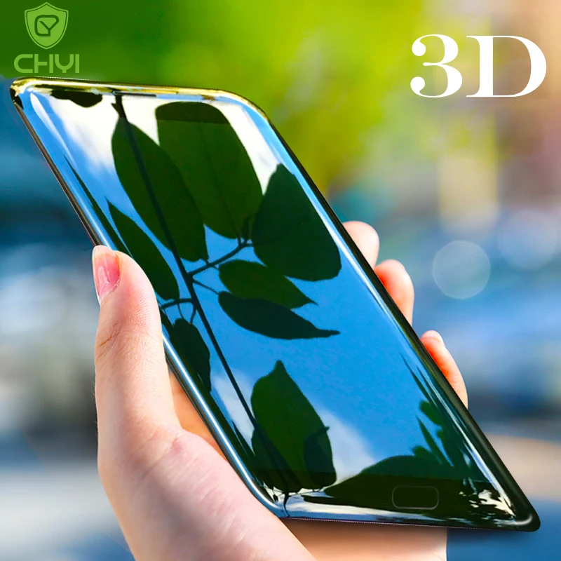 CHYI 3D изогнутое стекло для Oneplus 5 T полная защита экрана олеофобное покрытие дюймов