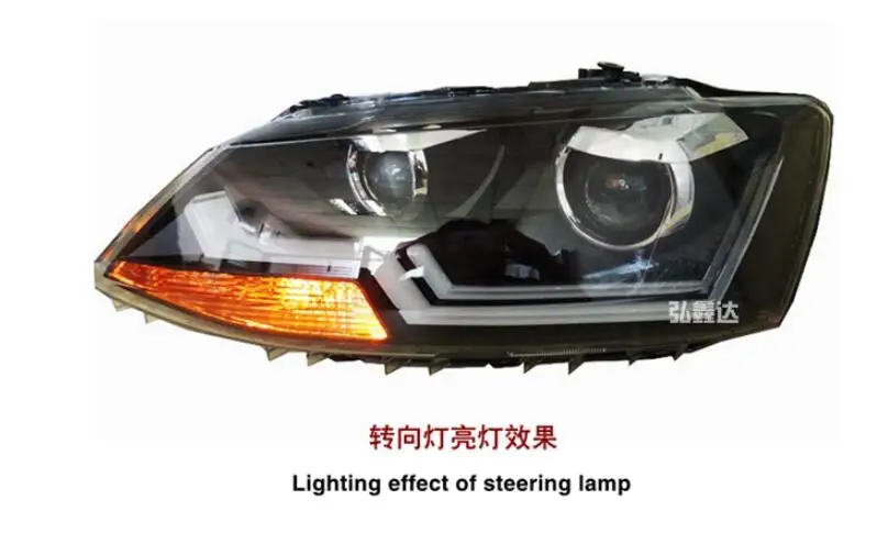 HID 2012 ~ 2015 автомобильный Стайлинг для фар Jetta Touareg sharan Golf7 routan saveiro polo passat magotan