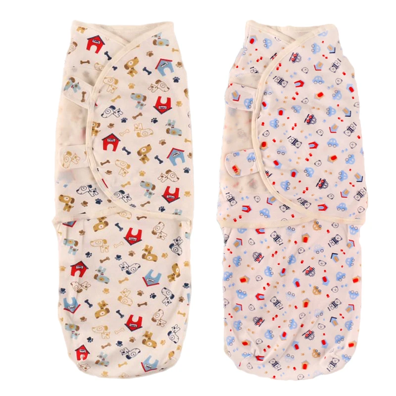 Стильное Пеленальное Одеяло для младенцев из 100% хлопка Пеленальный мешок с