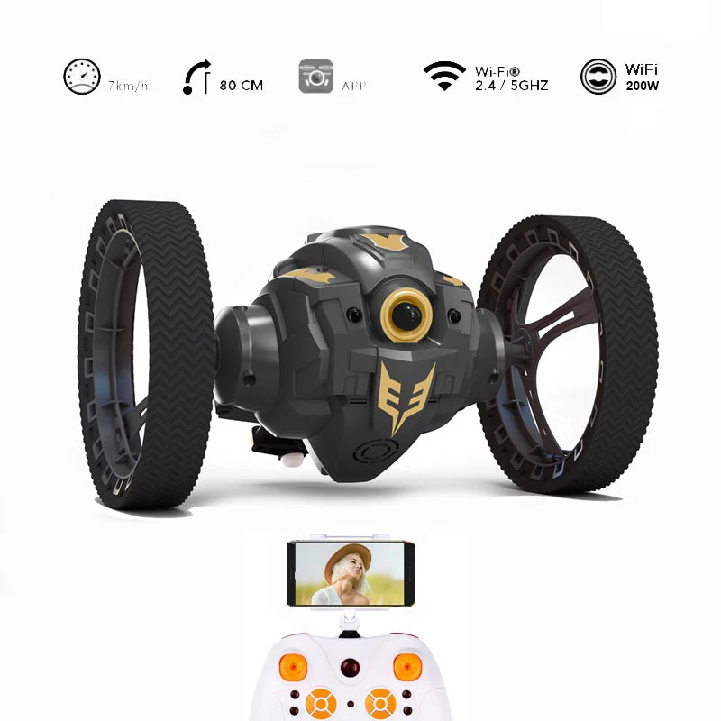 RH805A 2 4G Wi Fi FPV камера RC прыгающий автомобиль прыжок Высокая каскадер с музыкой