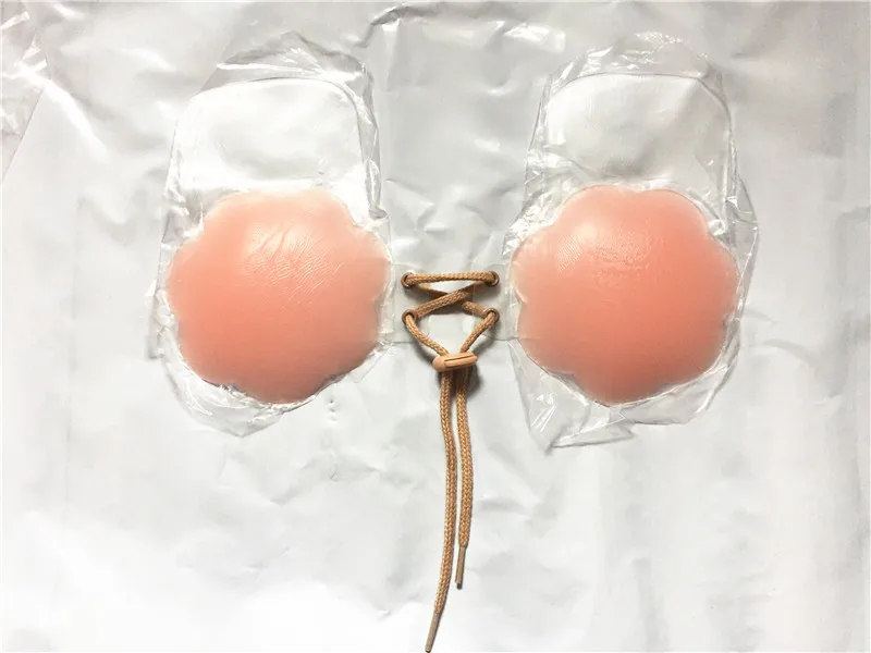 E-Lift Flower 10cm Накладки на соски, наклейки для подтяжки груди, лепестки, многоразовые силиконовые накладки на соски, круглые накладки на соски - Цвет: E-Lift Flower 10cm