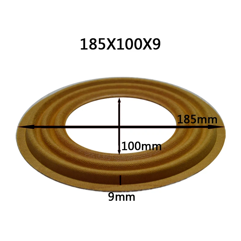 2 шт 185x49,5/185x75,5/185x100/188x100 мм эластичный волновой громкий динамик сабвуфер низкочастотный динамик с басами спикер Ремонт паук демпфер