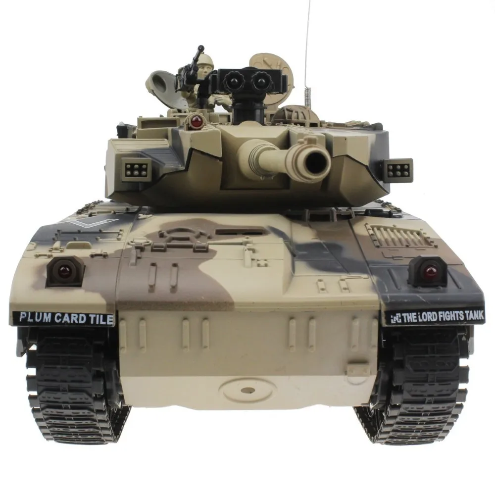 Радиоуправляемый Танк Израиль Merkava Тактический автомобиль основной боевой военный основной боевой танк модель звуковая отдача электронные игрушки для хобби