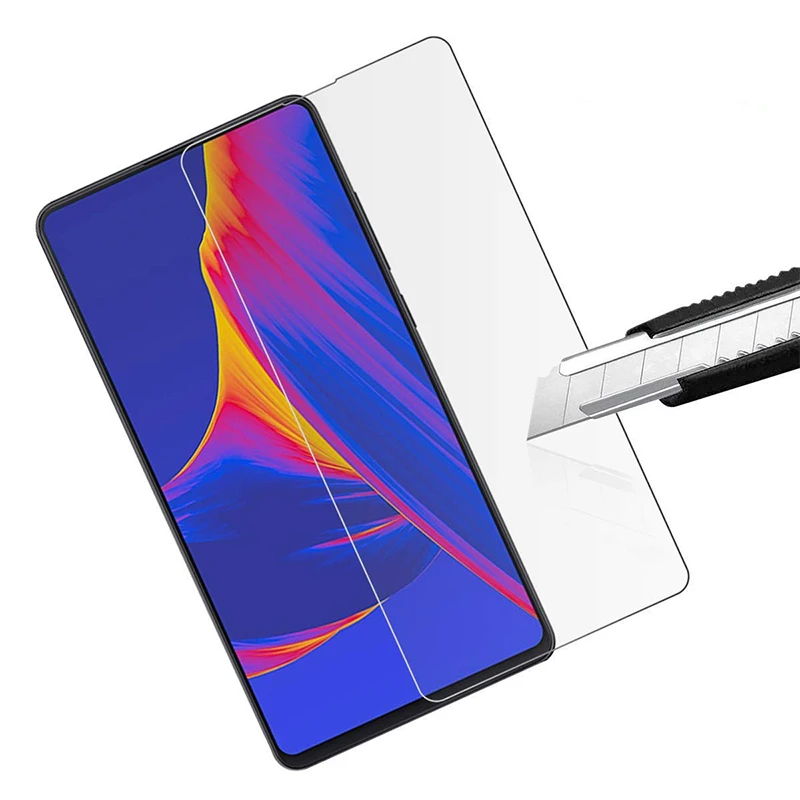 Закаленное стекло для Xiaomi Mi Mix 3 2 шт. защитное защита экрана телефона Защитная