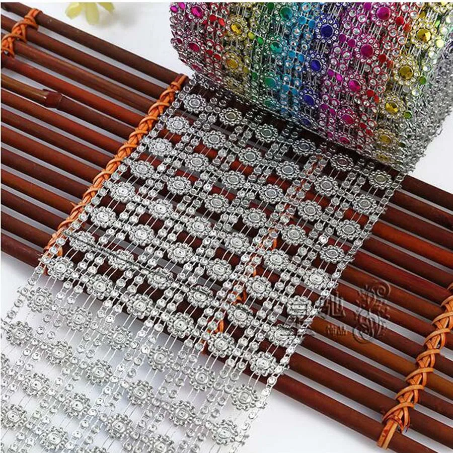 10 метров Творческий красочные подсолнечника ряд сверла имитация бурение полые